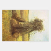 Vincent van Gogh - Sheaves of Wheat Inpakpapier Vel (Voorkant 2)