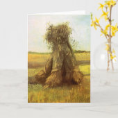 Vincent van Gogh - Sheaves of Wheat Kaart (Gele Bloem)