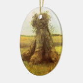 Vincent van Gogh - Sheaves of Wheat Keramisch Ornament (Links)