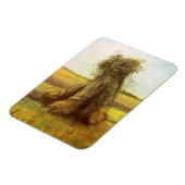 Vincent van Gogh - Sheaves of Wheat Magneet (Linkerzijde)