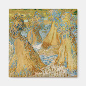 Vincent van Gogh - Sheaves of Wheat Magneet (Voorkant)