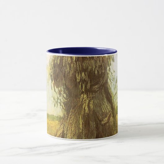 Vincent van Gogh - Sheaves of Wheat Mok (Midden)