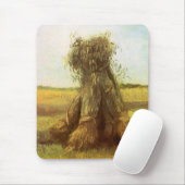 Vincent van Gogh - Sheaves of Wheat Muismat (Met muis)