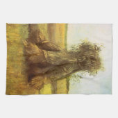 Vincent van Gogh - Sheaves of Wheat Theedoek (Horizontaal)