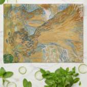 Vincent van Gogh - Sheaves of Wheat Theedoek (Gevouwen)