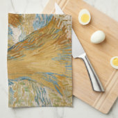 Vincent van Gogh - Sheaves of Wheat Theedoek (Quarter Fold)