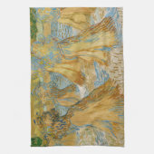 Vincent van Gogh - Sheaves of Wheat Theedoek (Verticaal)