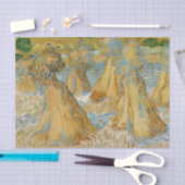 Vincent van Gogh - Sheaves of Wheat Tissuepapier (Craft)
