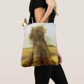 Vincent van Gogh - Sheaves of Wheat Tote Bag (Dichtbij)