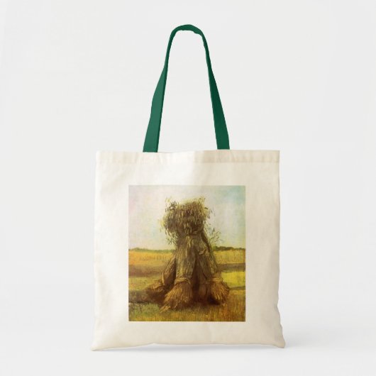 Vincent van Gogh - Sheaves of Wheat Tote Bag (Voorkant)