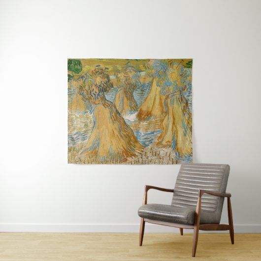 Vincent van Gogh - Sheaves of Wheat Wandkleed (In Situ (horizontaal))