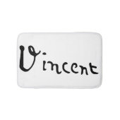 Vincent Van Gogh Signature Badmat (Voorkant)