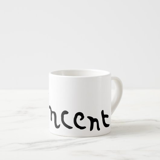 Vincent Van Gogh Signature Espresso Kop (Voorkant rechts)