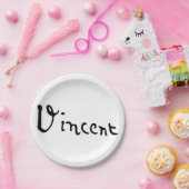 Vincent Van Gogh Signature Papieren Bordje (Feest)