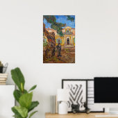 Vincent Van Gogh - Sint-Paulusgesticht in Saint-Ré Poster (Thuiskantoor)