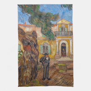 Vincent Van Gogh - Sint-Paulusgesticht in Saint-Ré Theedoek