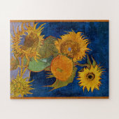 Vincent Van Gogh Six Sunflower 1888 Puzzle Legpuzzel (Horizontaal)