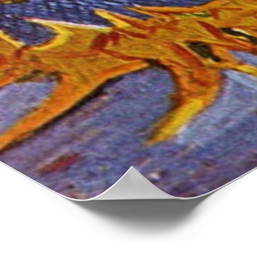 Vincent van Gogh Six Sunflower GalleryHD Fine Art Poster (Hoek)