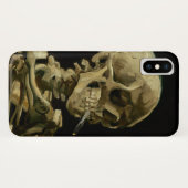 Vincent Van Gogh Skeleton met een brandende sigare Case-Mate iPhone Hoesje (Achterkant (horizontaal))