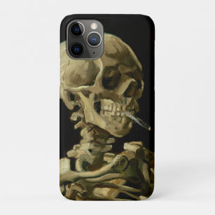 Vincent Van Gogh Skeleton met een brandende sigare Case-Mate iPhone Case