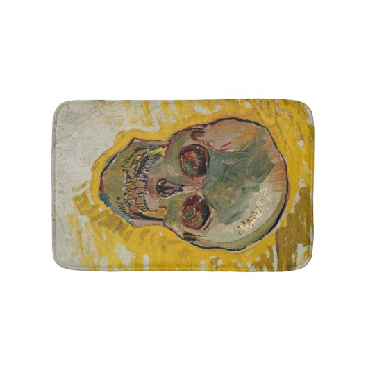 Vincent van Gogh - Skull 1887 #2 Badmat (Voorkant)