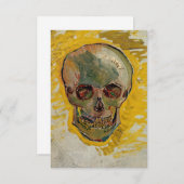 Vincent van Gogh - Skull 1887 #2 Bedankkaart (Voorkant / Achterkant)