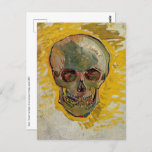 Vincent van Gogh - Skull 1887 #2 Briefkaart<br><div class="desc">Skull - Vincent van Gogh,  Oil on canvas on triplex board,  1887</div>