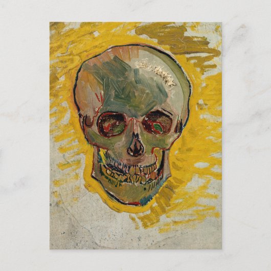 Vincent van Gogh - Skull 1887 #2 Briefkaart (Voorkant)