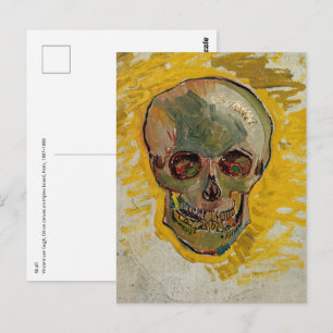 Vincent van Gogh - Skull 1887 #2 Briefkaart