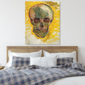 Vincent van Gogh - Skull 1887 #2 Canvas Afdruk (Insitu (Slaapkamer))