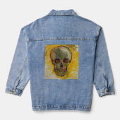 Vincent van Gogh - Skull 1887 #2 Denim Jacket (Achterkant)