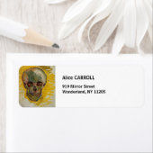 Vincent van Gogh - Skull 1887 #2 Etiket (Insitu)