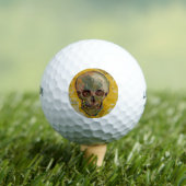 Vincent van Gogh - Skull 1887 #2 Golfballen (Insitu Shirt)