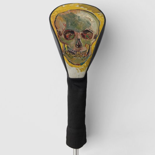 Vincent van Gogh - Skull 1887 #2 Golfheadcover (Voorkant)