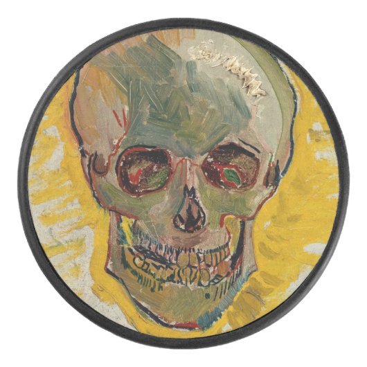 Vincent van Gogh - Skull 1887 #2 Hockey Puck (Voorkant)