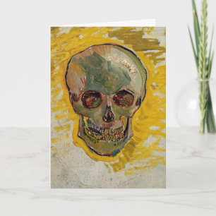 Vincent van Gogh - Skull 1887 #2 Kaart