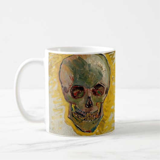 Vincent van Gogh - Skull 1887 #2 Koffiemok (Links)