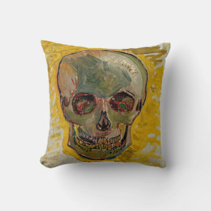 Vincent van Gogh - Skull 1887 #2 Kussen