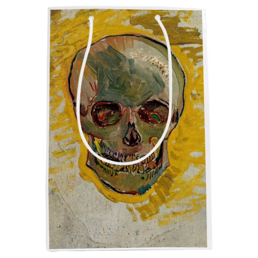 Vincent van Gogh - Skull 1887 #2 Medium Cadeauzakje (Voorkant)