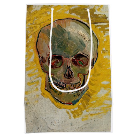 Vincent van Gogh - Skull 1887 #2 Medium Cadeauzakje (Achterkant)