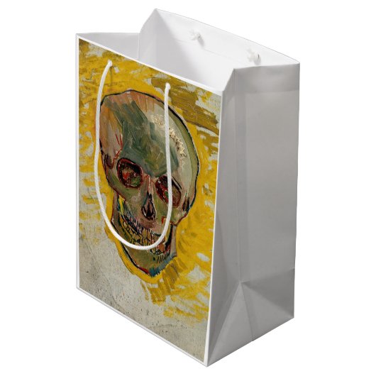 Vincent van Gogh - Skull 1887 #2 Medium Cadeauzakje (Achterkant Gekanteld)