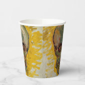 Vincent van Gogh - Skull 1887 #2 Papieren Bekers (Links)