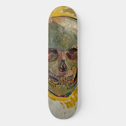 Vincent van Gogh - Skull 1887 #2 Persoonlijk Skateboard (Voorkant)