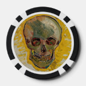 Vincent van Gogh - Skull 1887 #2 Poker Chips (Achterkant)