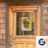 Vincent van Gogh - Skull 1887 #2 Raamsticker (Huis Deur)