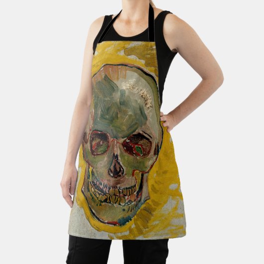 Vincent van Gogh - Skull 1887 #2 Schort (Insitu)