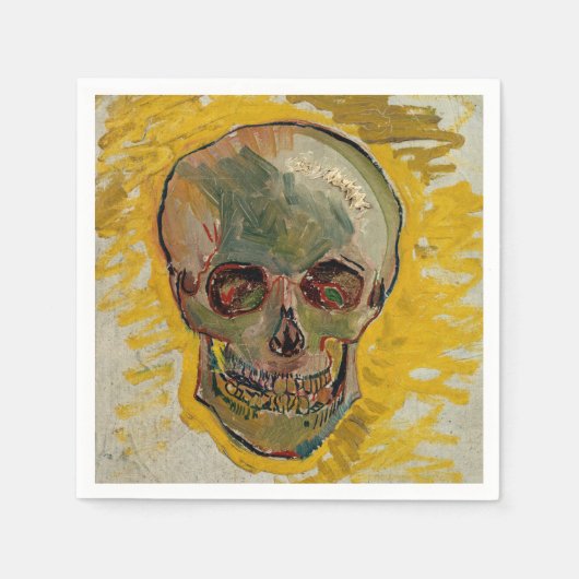 Vincent van Gogh - Skull 1887 #2 Servet (Voorkant)