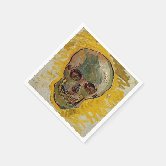 Vincent van Gogh - Skull 1887 #2 Servet (Hoek)