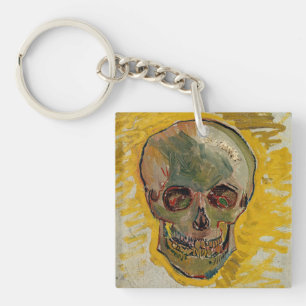 Vincent van Gogh - Skull 1887 #2 Sleutelhanger