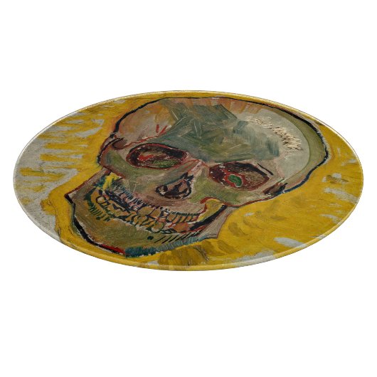 Vincent van Gogh - Skull 1887 #2 Snijplank (Hoek)
